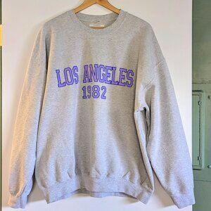 Anthropologie Los Angeles Sweatshirt Oversized Size M Size L XL California baggy